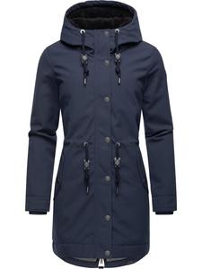 Пуховик ragwear Canny Canvas, темно-синий