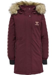 Куртка Hummel Mantel Hmlleaf Tex Coat, цвет WINDSOR WINE