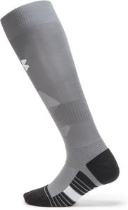 Under Armour Unisex Magnetico носки до икры, (040) Graphite/Black/White