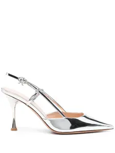 Туфли Ascent 85 Gianvito Rossi, серебяный