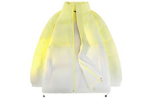 WARRIOR Пуховик серии "Покоряющий ветер и волны" унисекс, Yellow[Gradient Dopamine Dressing]