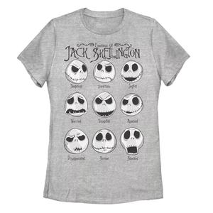 Футболка Junior's Disney «Кошмар перед Рождеством» с эмоциональным Джеком Licensed Character