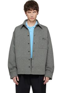 Jacquemus Серая рубашка "Молино"