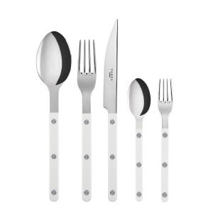 Набор столовых приборов Sabre Paris - 5-teilig Bistrot, белый