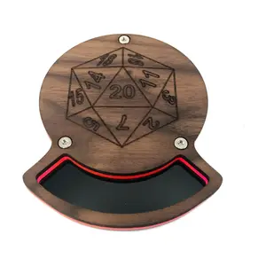 Орех - d20 с ледяным зеленым, Dice Coasters (C4 Labs)