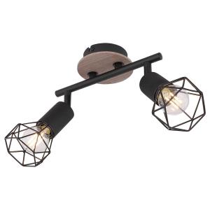 Потолочный светильник Globo Lighting Xara II, утюг - 2 пламени