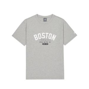 Футболка SS25 мужская gray New Balance, серый