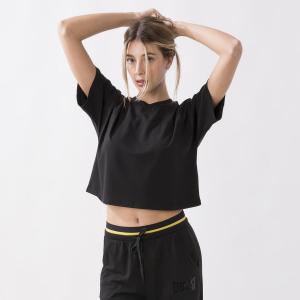 EVERLAST Футболка Sport IDentity свободного кроя, черная, полиэстер, лиоцелл, эластан