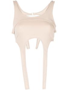 Укороченный топ без рукавов HELIOT EMIL, нейтральный цвет