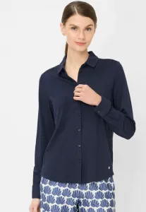 Стиль celina l, блузка на пуговицах Brax, Navy