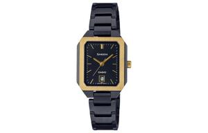 Женские черные часы CASIO