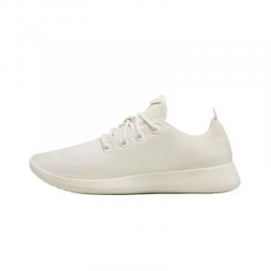 Allbirds Кроссовки Wool Runner с низкой амортизацией, женские, натурально-белые