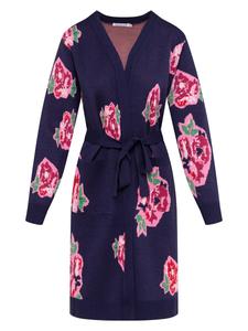 Вязаный кардиган Quiosque, ночной синий