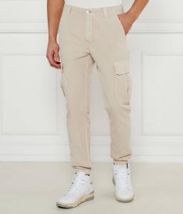 Брюки-карго мужские Tommy Jeans прямого кроя, бежевый