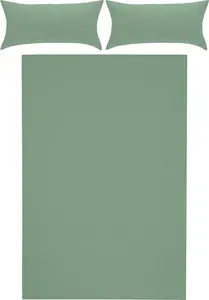 Постельное белье Nördlingen" jade 1x 200x220 см + 2x 40x80 см" Erwin Müller