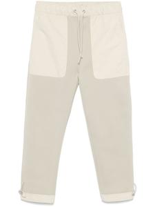 Moncler спортивные брюки с кулиской, серый