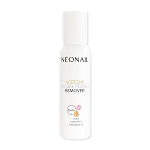 Жидкость для снятия лака aceton uv nail polish remover Neonail, объем 100 мл