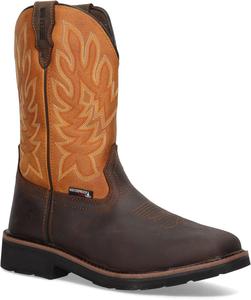 Мужские ботинки Wolverine Rancher с стальным носком, черный