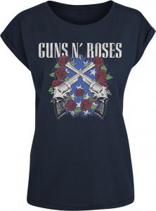 Футболка Guns N' Roses Pistol Wreath, темно-синий