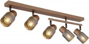 Novel Потолочный светильник, цоколь E14, цвет капучино, степень защиты IP20