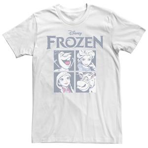 Мужская футболка с изображением персонажей Disney's Frozen Licensed Character, белый