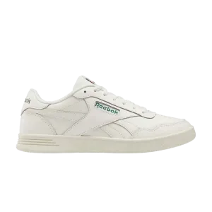 Кроссовки Reebok Court Advance 'Chalk Dark Green', кремовый