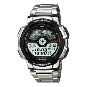 Часы CASIO Waterproof Sports Mens Black Digital, черный