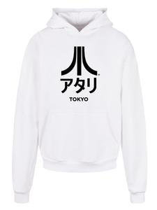 Пуловер F4NT4STIC Heavy Hoodie Atari Tokyo Retro Arcade Games, белый