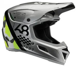Внедорожный шлем Reflex Sport Riot Thor, серый/зеленый