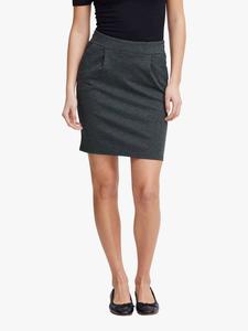 Юбка мини Kate Tailored ICHI, Dark Grey Melange