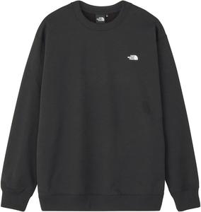 Толстовка THE NORTH FACE с маленьким логотипом, меланжевая, унисекс, на флисовой подкладке, сохраняет тепло, антистатическая обработка, унисекс для взрослых, черный