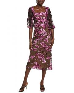 Коктейльное платье Marchesa Notte Marchesa Notte, розовый