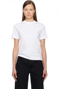 Футболка с надписью «The j» Jacquemus, белый