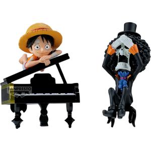 Ван пис, сюжетная линия, Luffy, Brook, подарки пианиста BANPRESTO