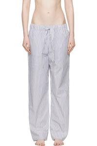 Пижамные брюки из поплина Tekla, цвет skagen stripes