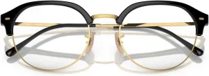 Женские круглые солнцезащитные очки Ray-Ban RB4429, Black on Gold/Transition Clear to Grey