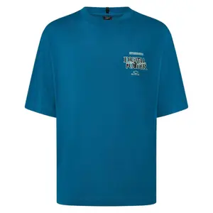 Футболка с коротким рукавом Oakley Futurescape powder, синий