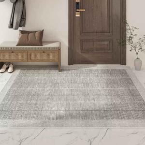 AOVOC Ковер 50x80 см для прихожей в японском стиле, waterproof, нескользящий, из льна