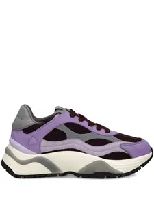 Кроссовки с сетчатыми вставками Philippe Model Paris, фиолетовый