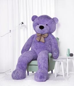 Gustaw Teddy Bear, Classico Teddy Bear, Фиолетовый, 250 см Miś Gustaw