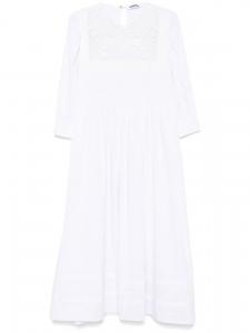 Vivetta платье миди с вышивкой, белый