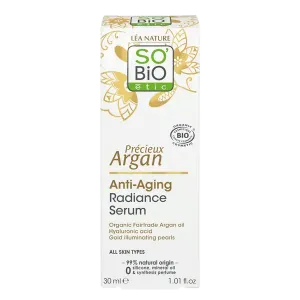 Сыворотка для лица против морщин с аргановым маслом, 30 мл So'Bio Etic Precieux argan