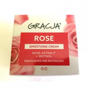 Разглаживающий крем Grace Rose с экстрактом розы 50 мл 1,7 унции Gracja