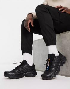 Кроссовки унисекс Salomon XT-6 чёрный/черный/фантом