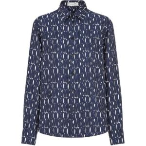 Рубашка женская темно-синяя Dior