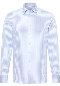Рубашка делового кроя Slim Fit ETERNA, светло-голубой/белый