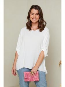Блуза Curvy Lady, белый