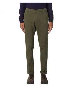 Укороченные брюки узкого кроя Gaubert Dondup, зеленый