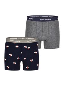 Трусы Happy Shorts  XMAS KIDS, цвет mottled grey/Black