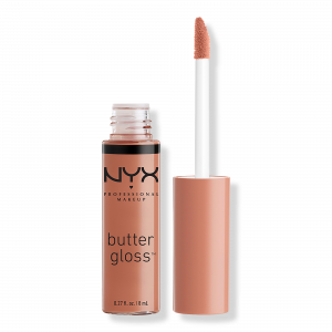 Нелипкий блеск для губ Butter Gloss NYX Professional Makeup, Madeleine (mid-tone nude)